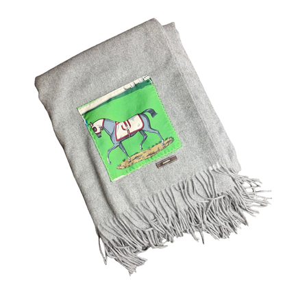Hermès Couvertures et Tenues du Jour Cashmere Throw | Vintage Luxe Up
