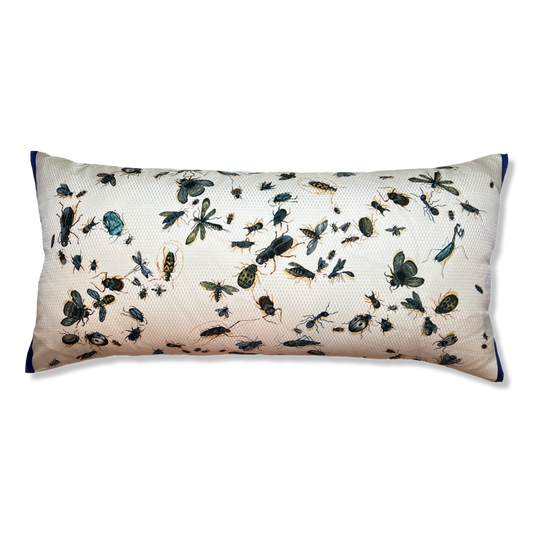 HERMES Les Insectes Scarf Pillow Throw Pillow 