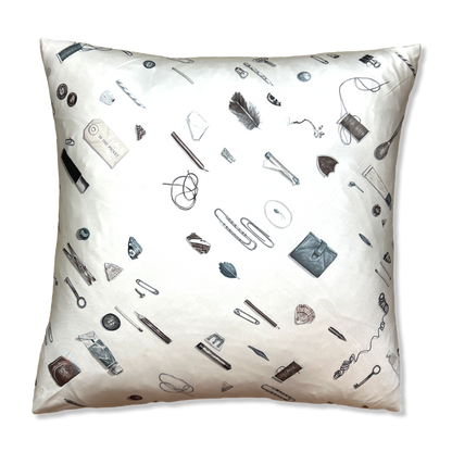 HERMES In The Pocket Scarf Pillow Throw Pillow 