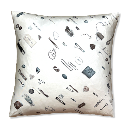 HERMES In The Pocket Scarf Pillow Throw Pillow 