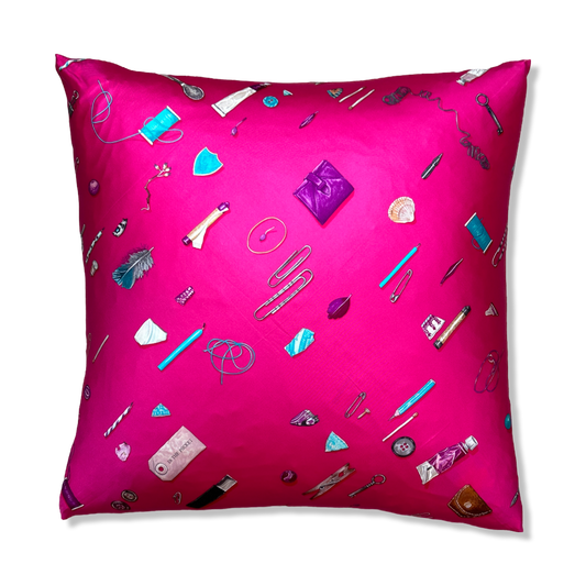 HERMES In The Pocket Scarf Pillow Throw Pillow 