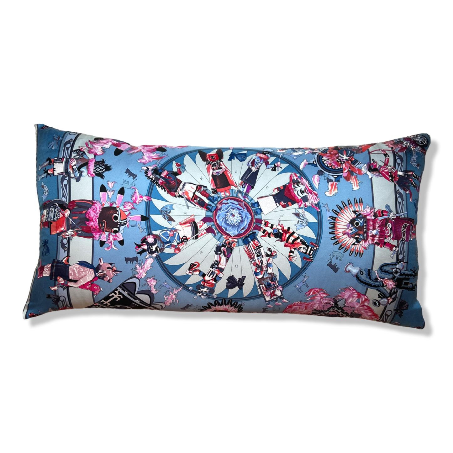 HERMES Kachina Scarf Pillow