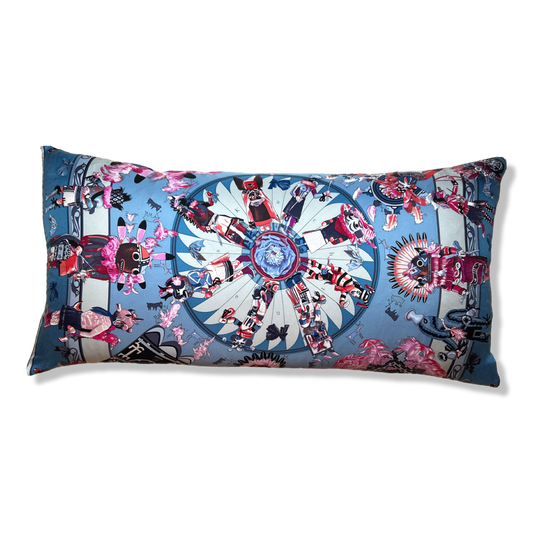 HERMES Kachina Scarf Pillow