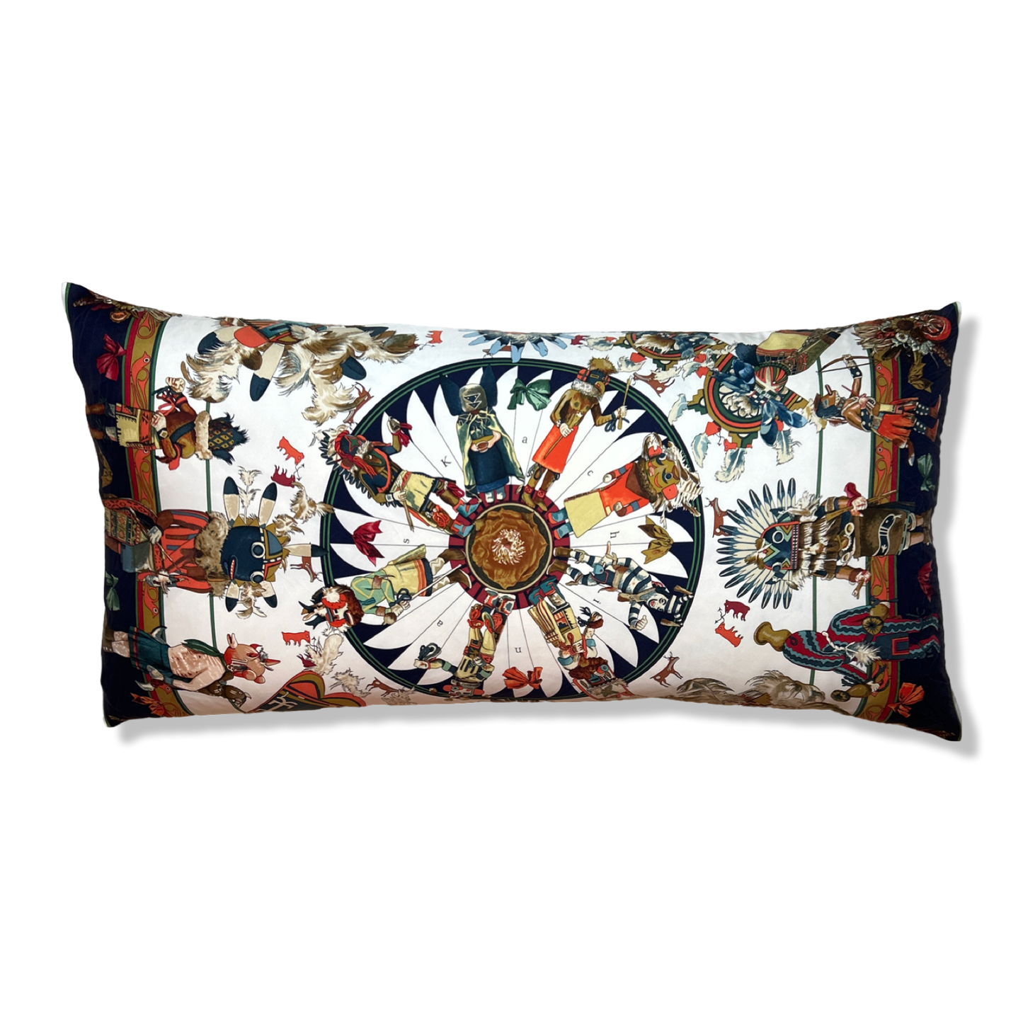 HERMES Kachina Scarf Pillow