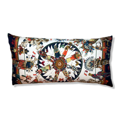 HERMES Kachina Scarf Pillow