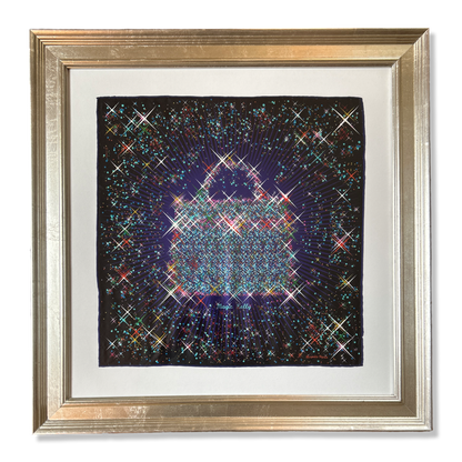 Hermes Magic Kelly Scarf Framed Hermes Scarf Exclusively at Vintage Luxe Up
