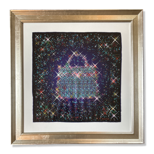 Hermes Magic Kelly Scarf Framed Hermes Scarf Exclusively at Vintage Luxe Up
