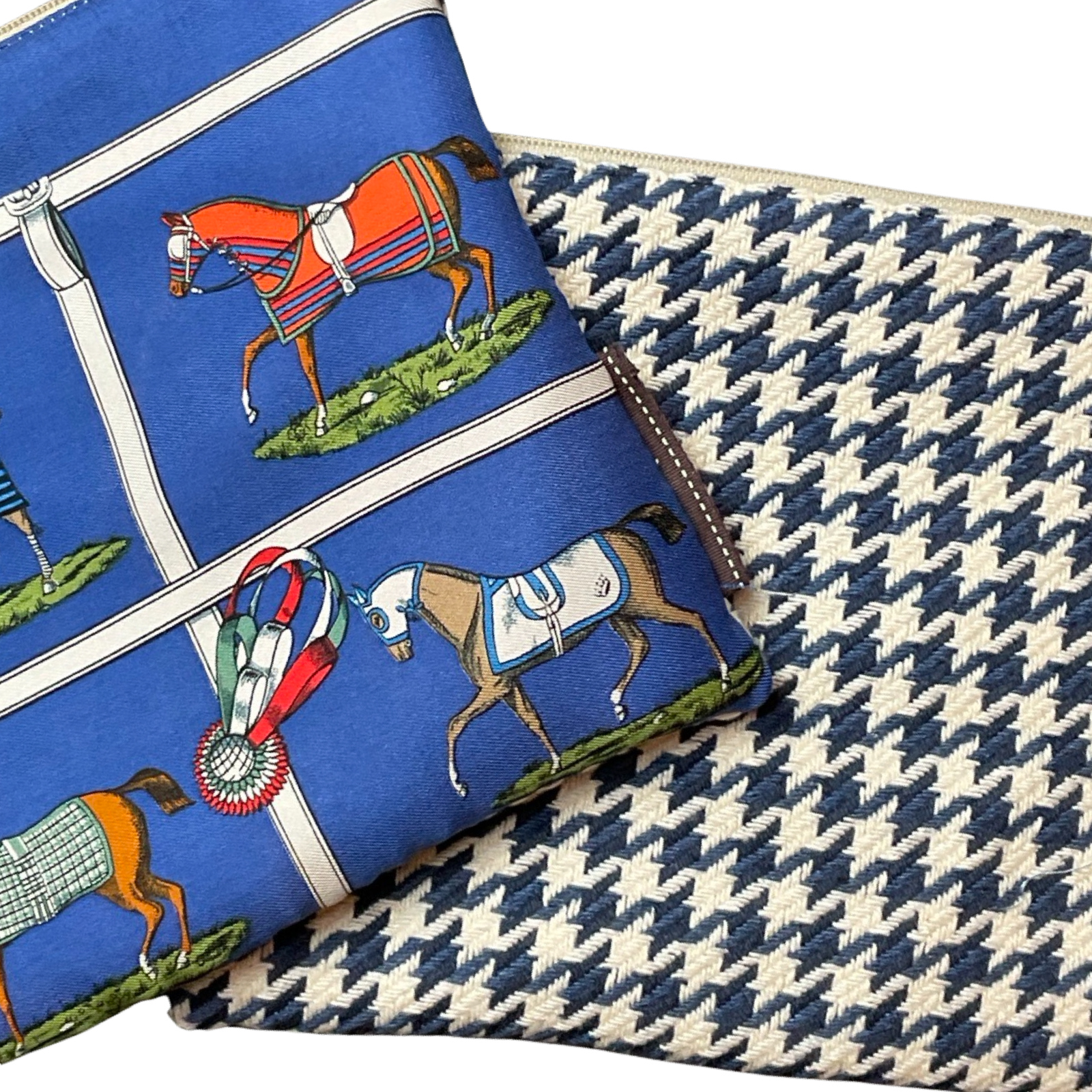 Hermes Petits Chevaux Vintage Scarf Crossbody Bag