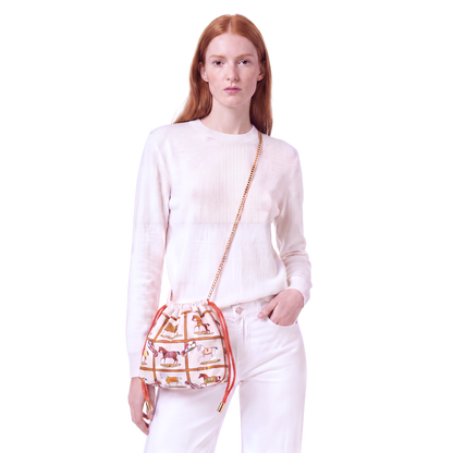 HERMES Petits Chevaux Scarf | Hermes Crossbody Bag