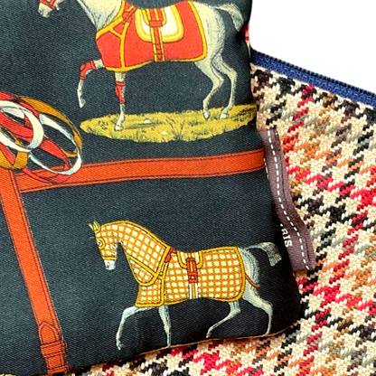 Hermes Petits Chevaux Vintage Scarf Crossbody Bag