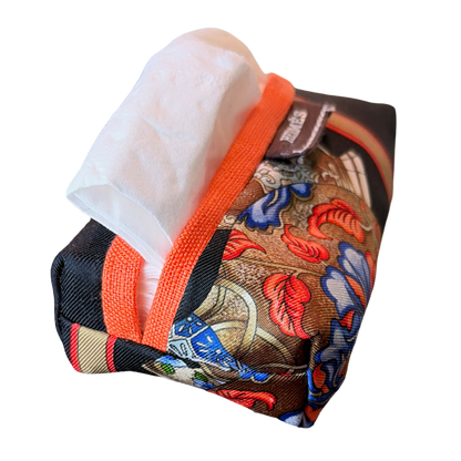 Hermès Qu'Importe le Flacon Scarf Travel Tissue Pouch