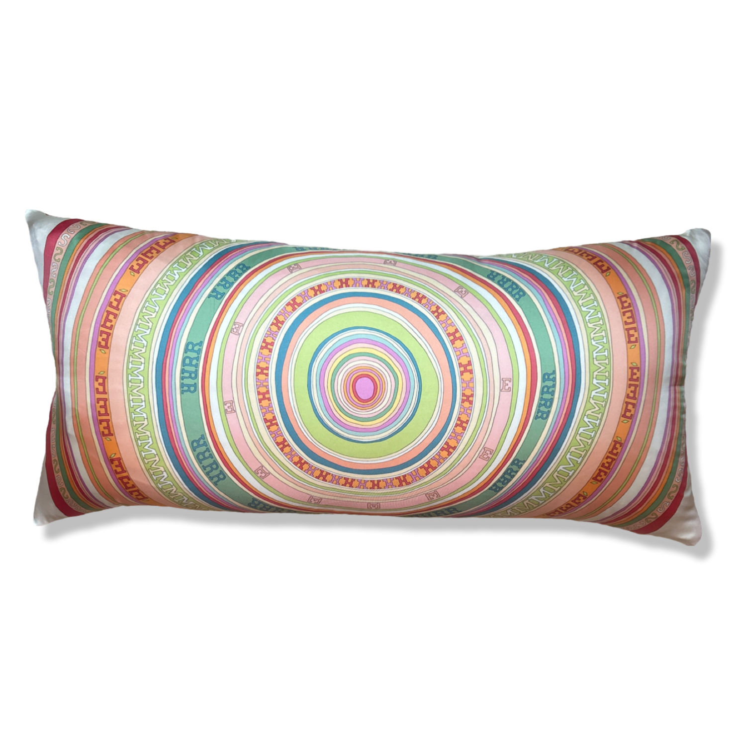 HERMES Tohu Bohu Silk Scarf Pillow