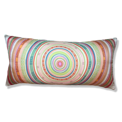 HERMES Tohu Bohu Silk Scarf Pillow
