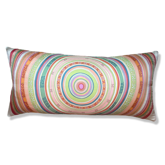 HERMES Tohu Bohu Silk Scarf Pillow