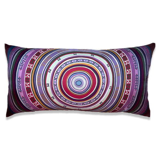 HERMES Tohu Bohu Silk Scarf Pillow