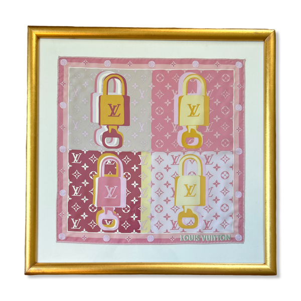Louis Vuitton LV Unlocked Scarf LOUIS VUITTON Framed Scarf