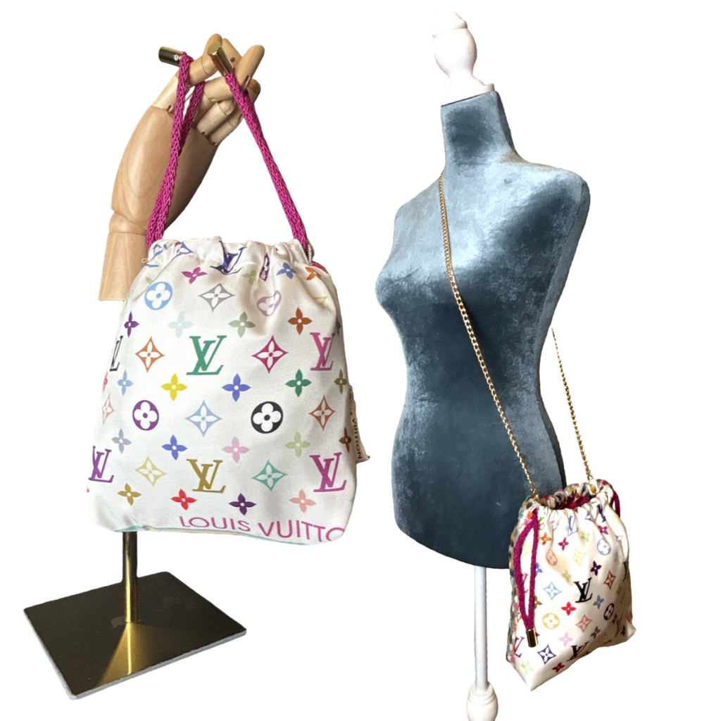 Louis Vuitton Murakami Monogram Scarf Crossbody Bag – Vintage Luxe Up