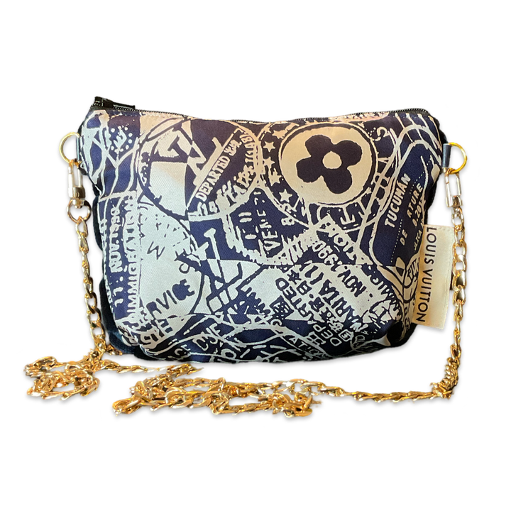 Louis Vuitton Travel Stamps Scarf | Louis Vuitton Crossbody Bag