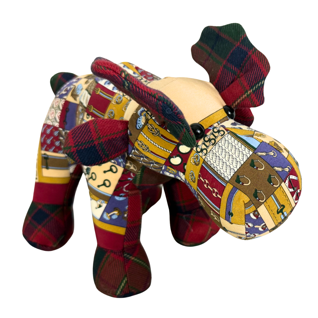 Cravatte Vintage Silk Scarf Majestic Moose