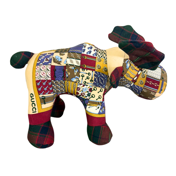 Cravatte Vintage Silk Scarf Majestic Moose