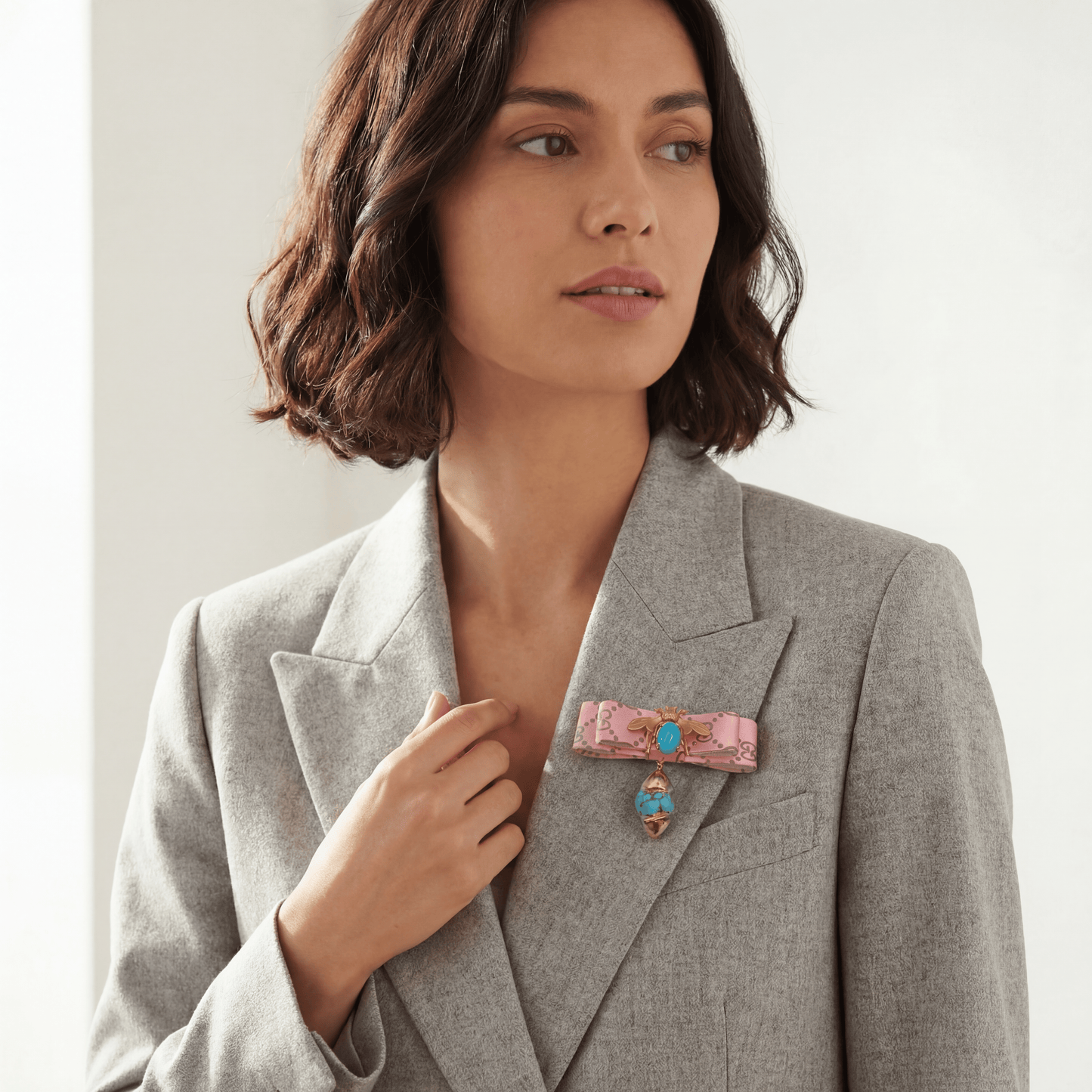Gucci Necktie Brooch by Flock by Wild for Vintage Luxe Up