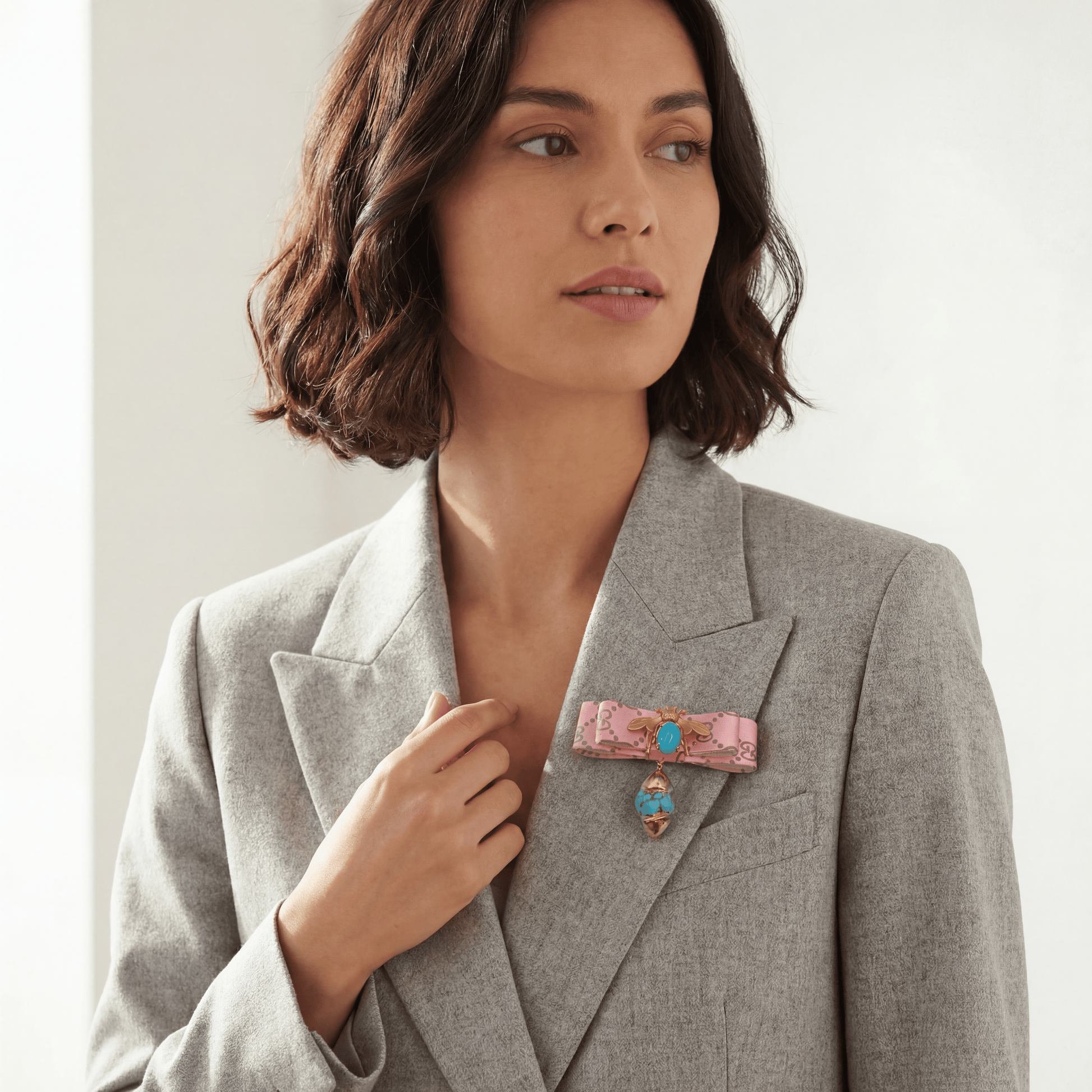 Gucci Necktie Brooch by Flock by Wild for Vintage Luxe Up