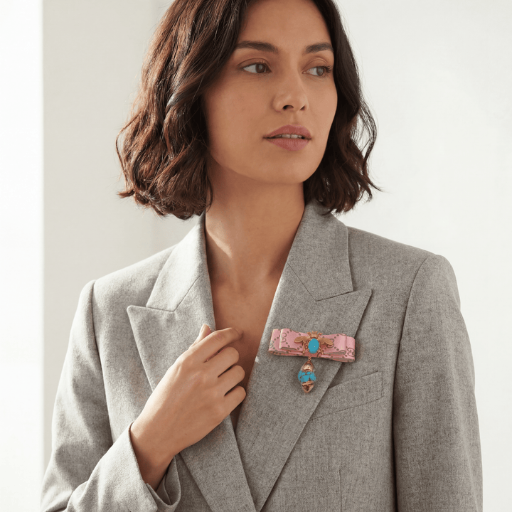 Gucci Necktie Brooch by Flock by Wild for Vintage Luxe Up