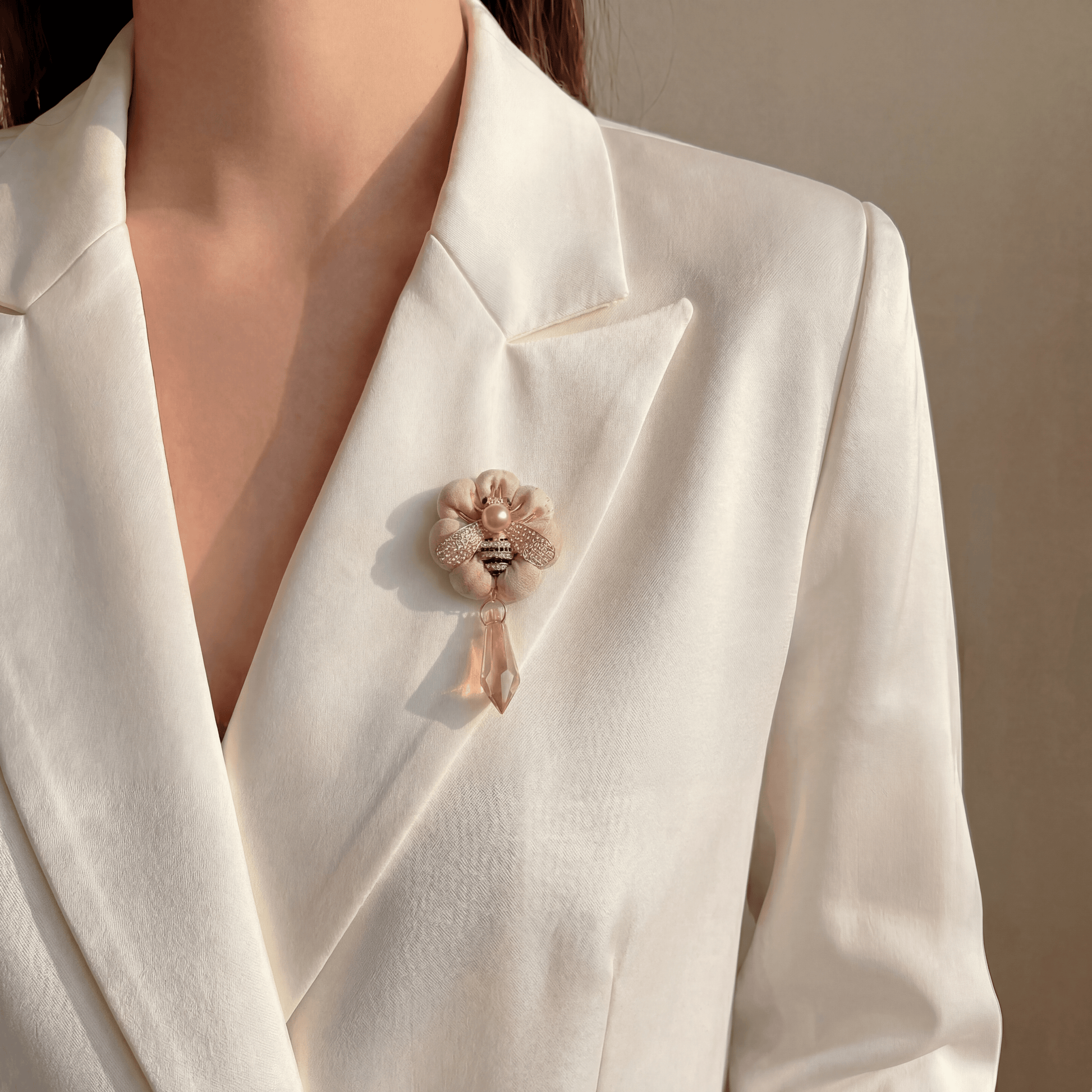 Gucci Necktie Bee Brooch by Flock by Wild for Vintage Luxe Up