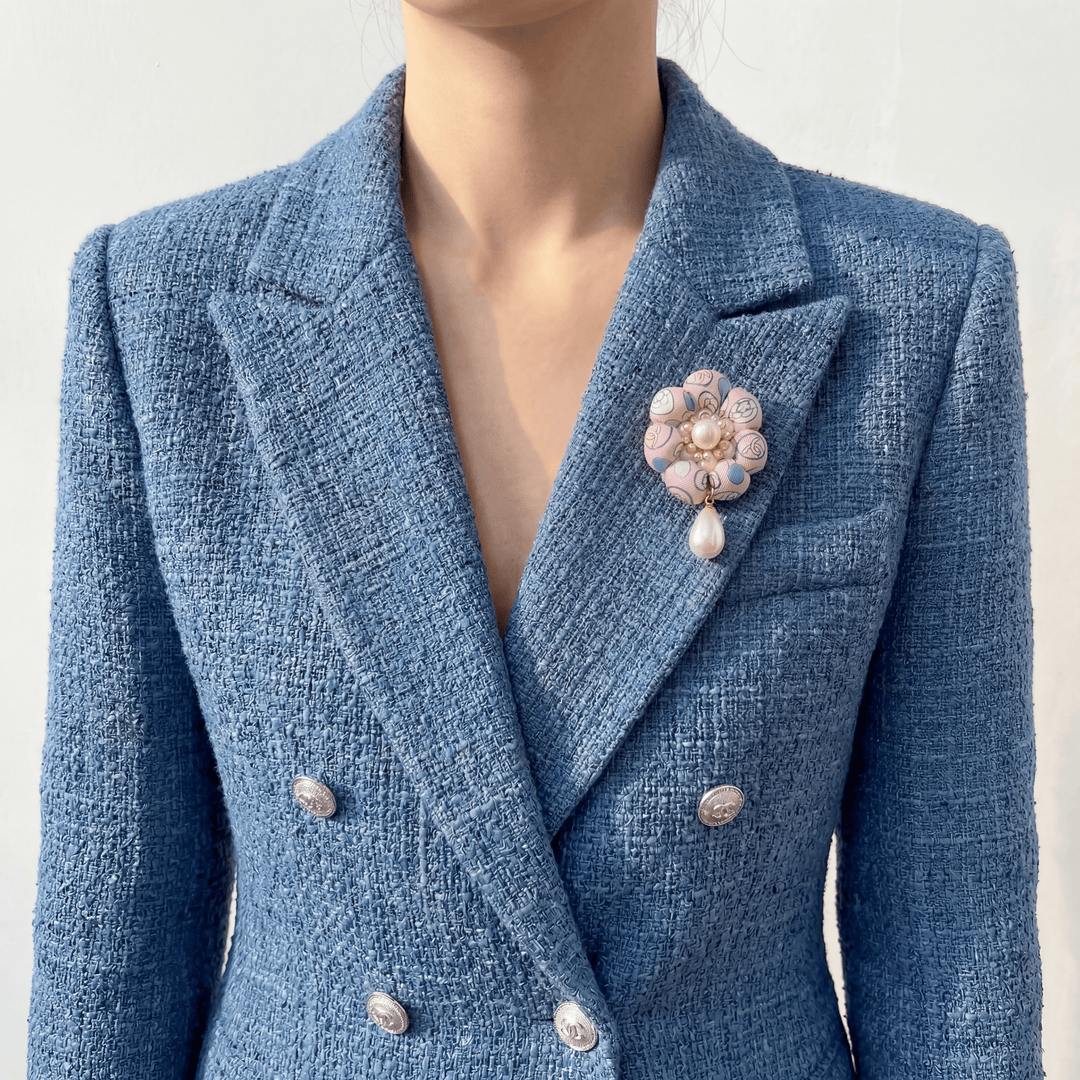 Chanel Necktie Brooch by Flock by Wild for Vintage Luxe Up