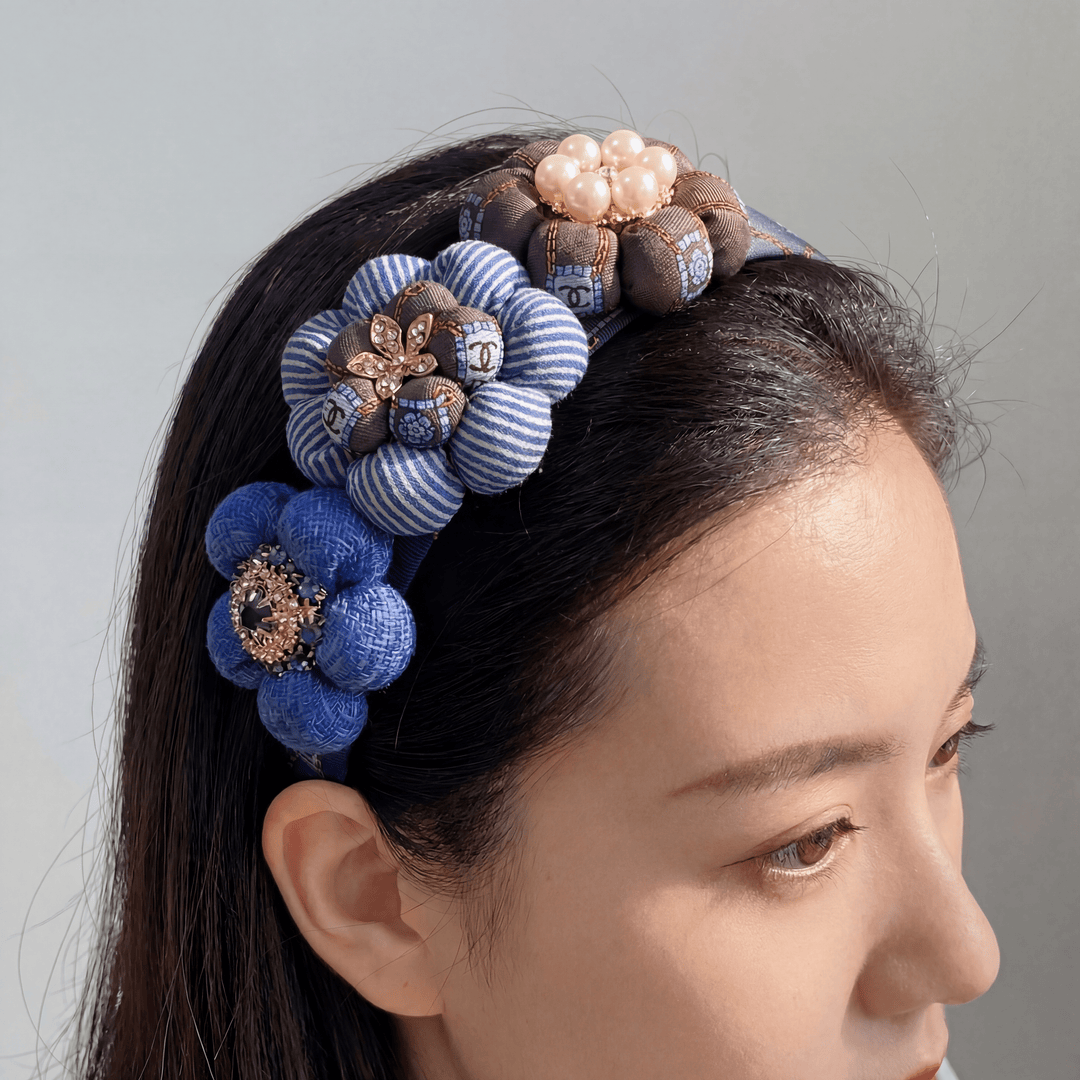 Chanel Necktie Headband by Flock by Wild for Vintage Luxe Up