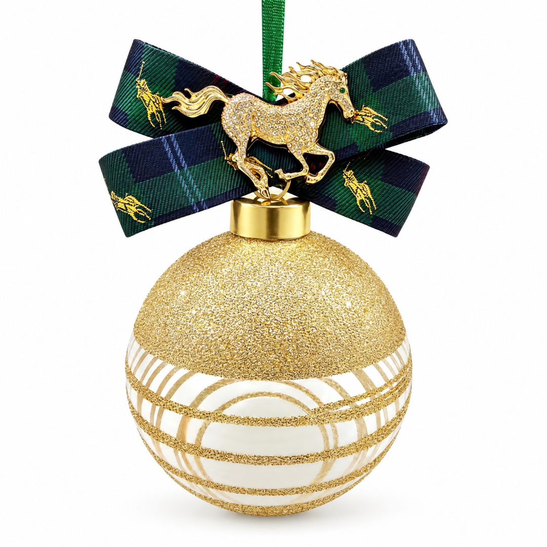Ralph Lauren Polo Pony Christmas Ornament | Ralph Lauren Christmas