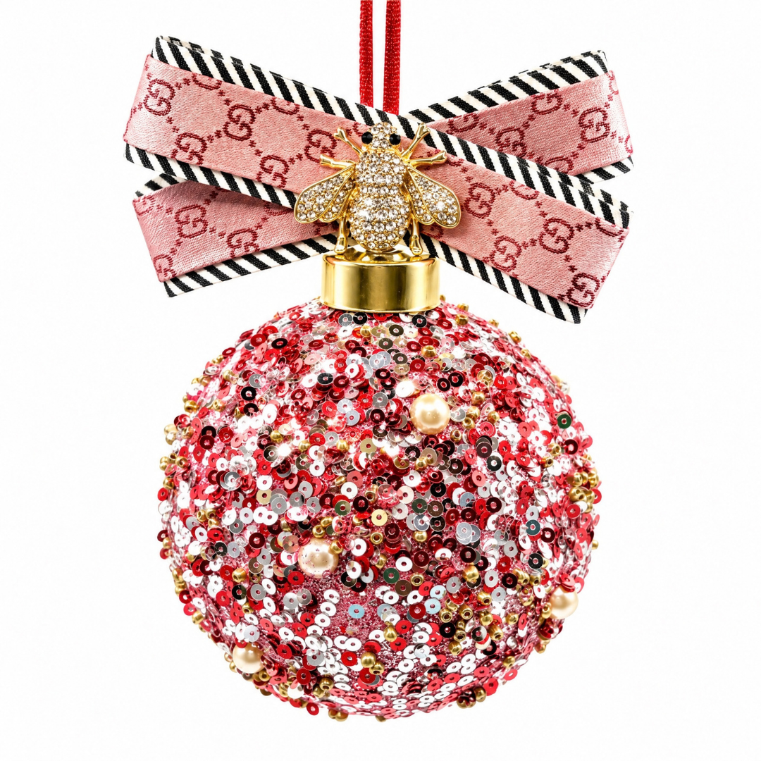 Gucci GG Bumblebee Christmas Ornament | Gucci Christmas