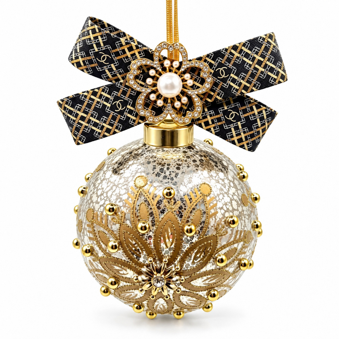 Chanel CC Logo Christmas Ornament | Chanel Christmas