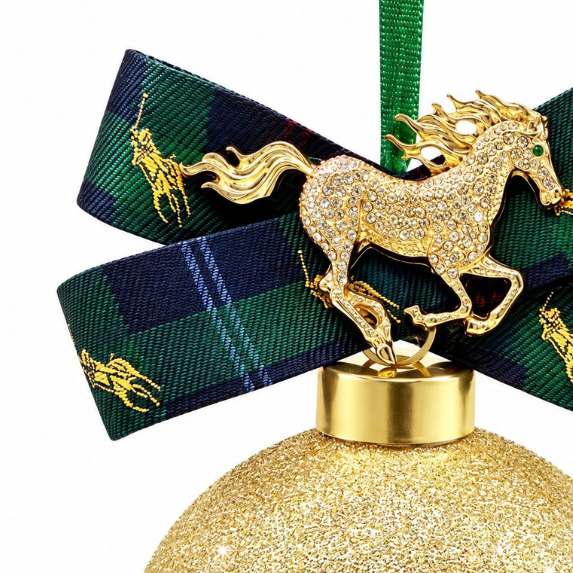 Ralph Lauren Polo Pony Christmas Ornament | Ralph Lauren Christmas