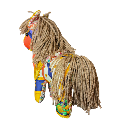 Hermes Carpe Diem Scarf in Noble Pony Design
