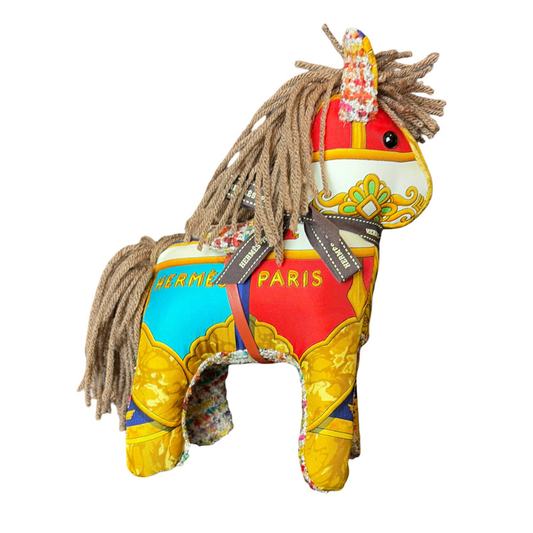 Hermes Carpe Diem Scarf in Noble Pony Design