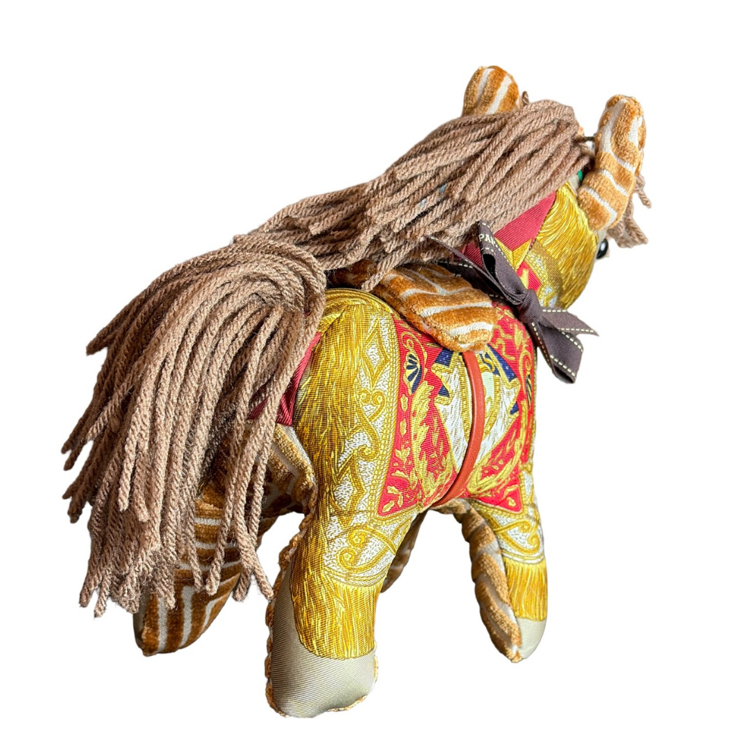 Hermes Poste et Cavalerie Scarf in Noble Pony Design