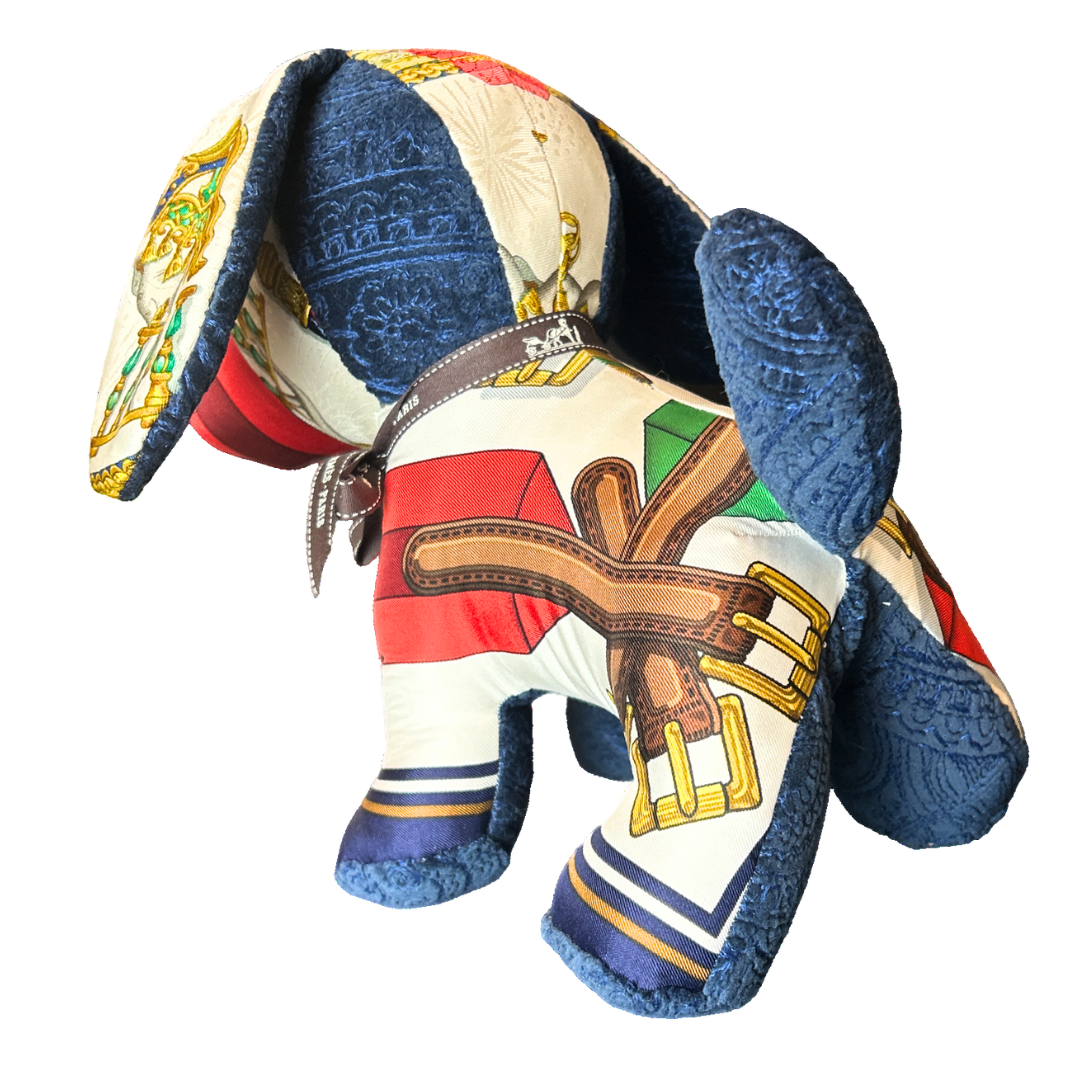 Sangles Vintage Silk Scarf Loyal Puppy