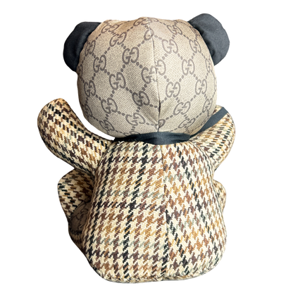 Gucci GG Logo Scarf Teddy Bear at Vintage Luxe Up