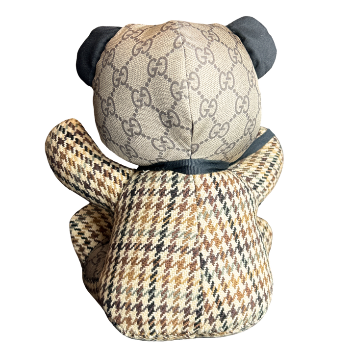 Gucci GG Logo Scarf Teddy Bear at Vintage Luxe Up